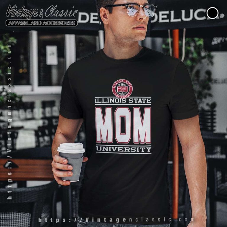 Vintage Illinois State University Mom T Shirt Vintage Illinois State University Mom T Shirt