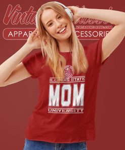 Vintage Illinois State University Mom Women TShirt