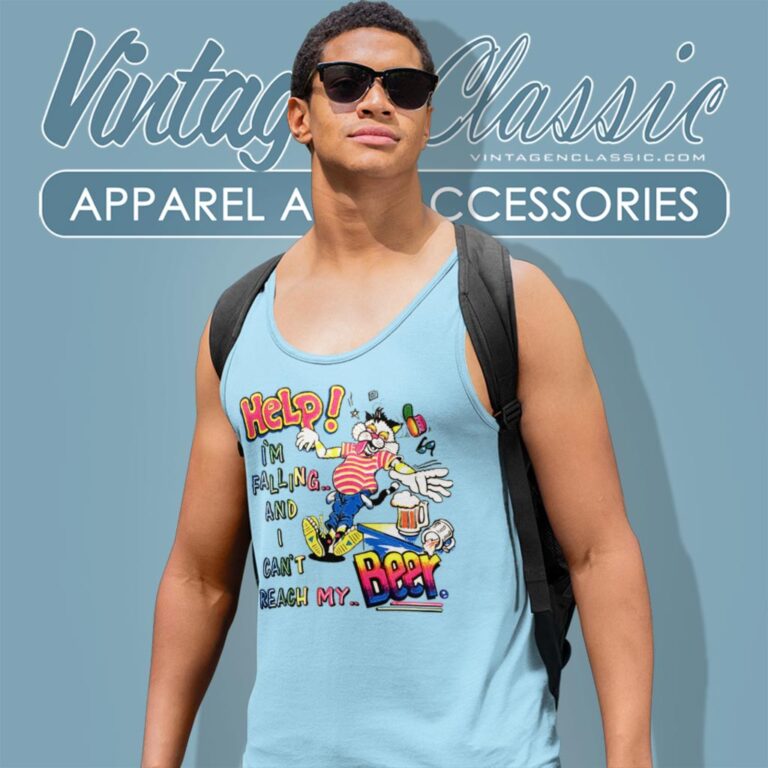 Vintage Im Falling And I Cant Reach My Beer Funny Tank Top Racerback Vintage Im Falling And I Cant Reach My Beer Funny Tank Top Racerback