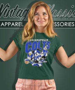 Vintage Indianapolis Colts Disney Nfl Women T Shirt
