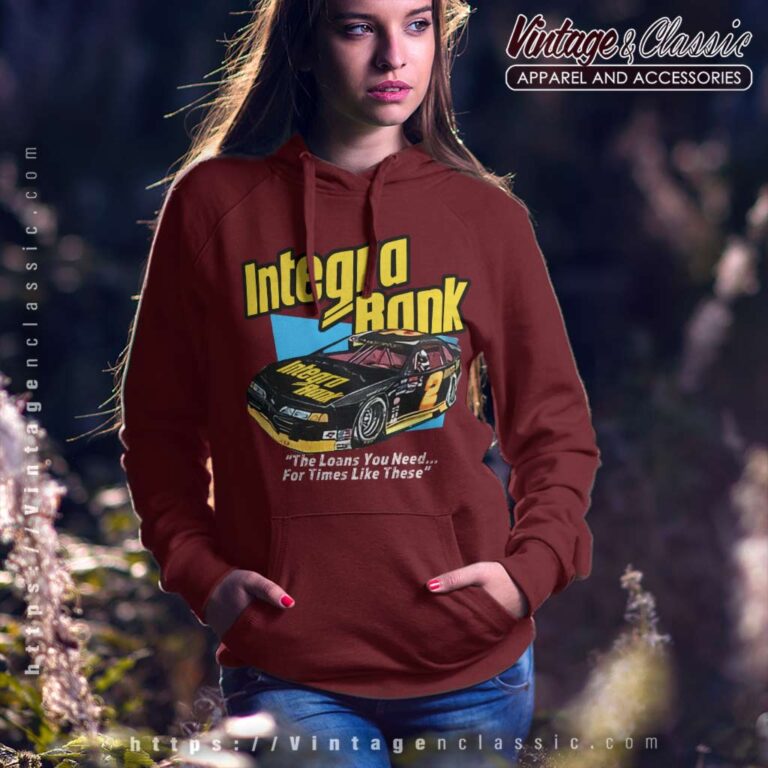 Vintage Integra Bank 2 Nascar Hoodie Vintage Integra Bank 2 Nascar Hoodie