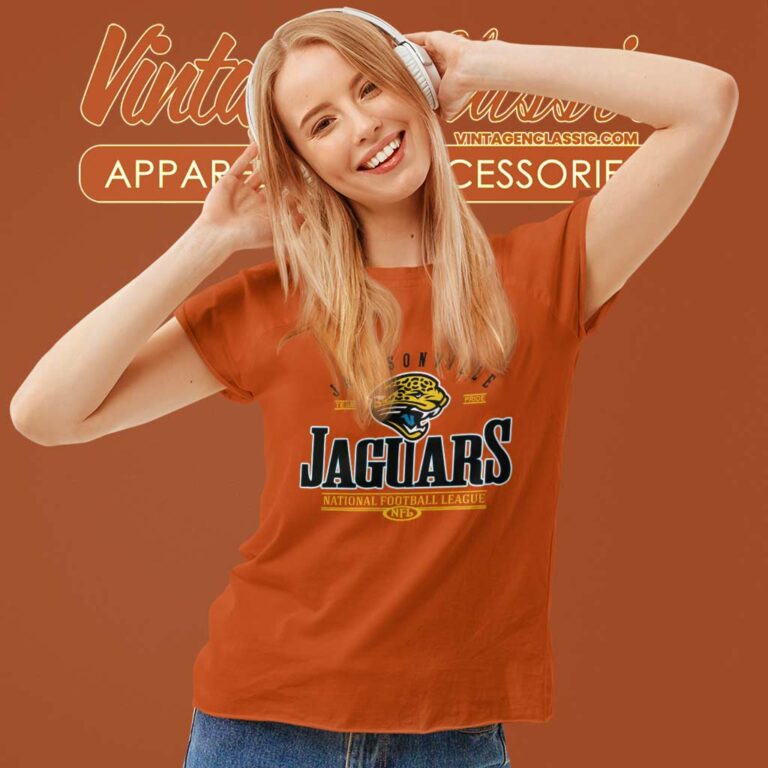 Vintage Jacksonville Jaguars Football Women TShirt Vintage Jacksonville Jaguars Football Women TShirt