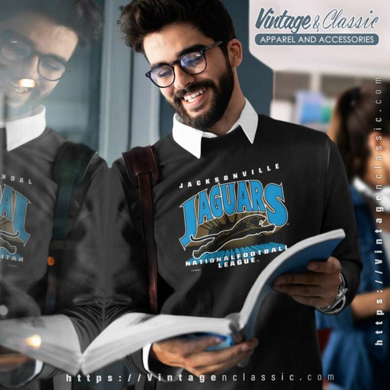 Vintage Jacksonville Jaguars Nfl Football Sweatshirt Vintage Jacksonville Jaguars Nfl Football Sweatshirt