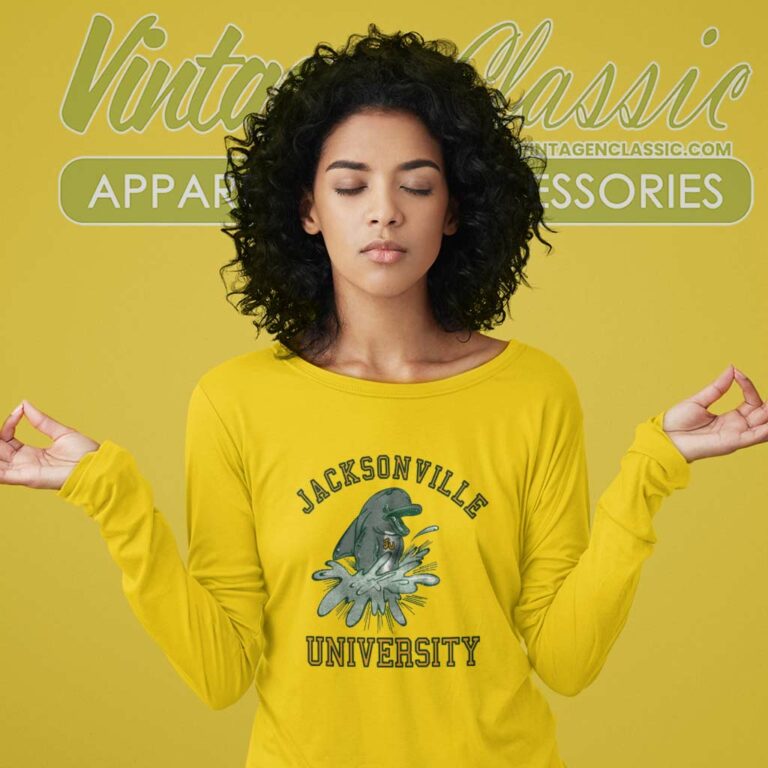 Vintage Jacksonville University Dolphins Long Sleeve Tee Vintage Jacksonville University Dolphins Long Sleeve Tee