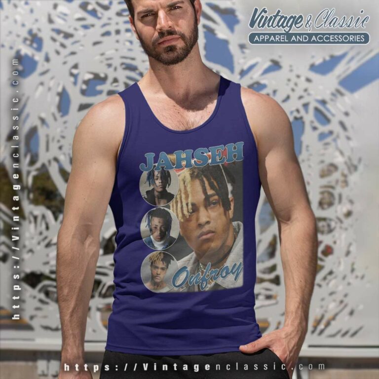 Vintage Jahseh Onfroy Xxxtentacion Tank Top Racerback Vintage Jahseh Onfroy Xxxtentacion Tank Top Racerback