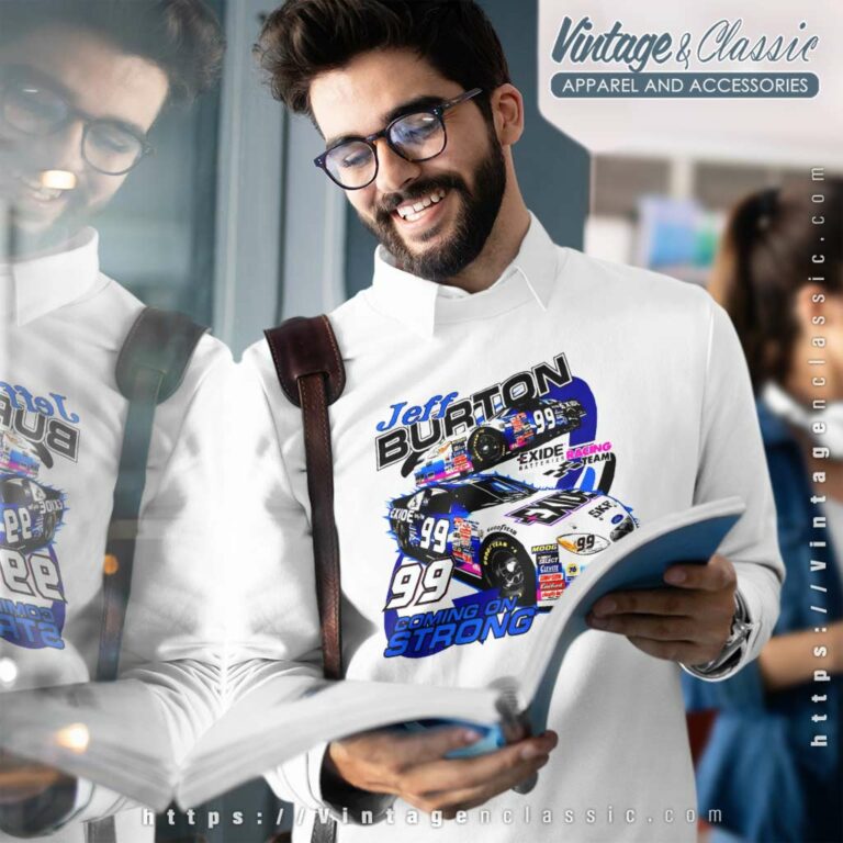 Vintage Jeff Burton 99 Nascar Racing Sweatshirt Vintage Jeff Burton 99 Nascar Racing Sweatshirt