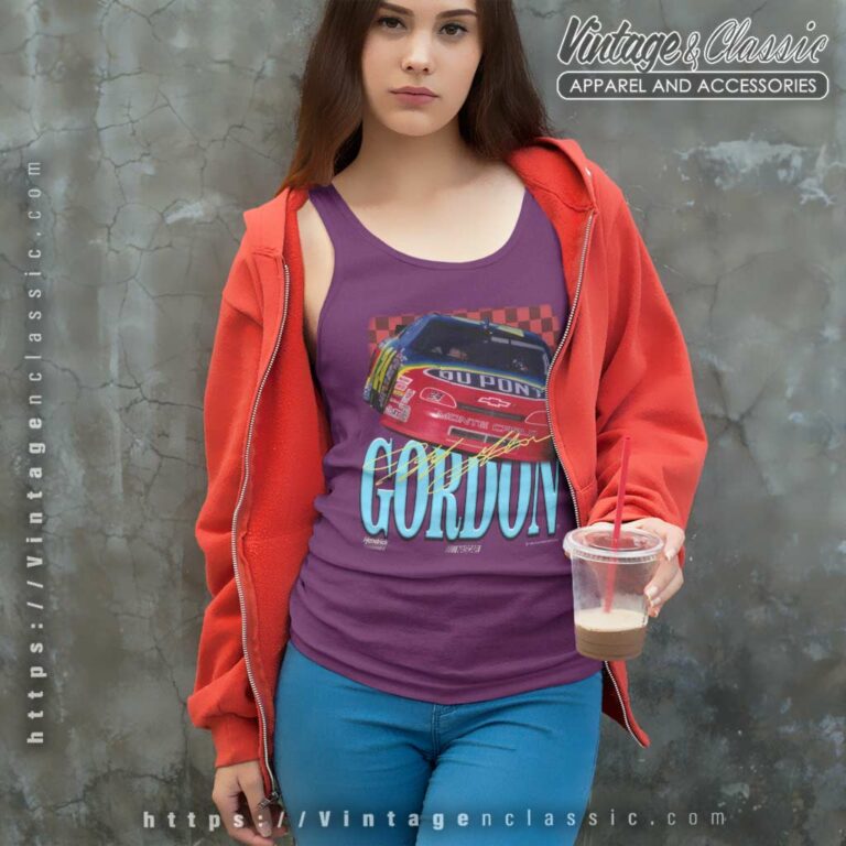 Vintage Jeff Gordon 24 Nascar Racing Graphic Tank Top Racerback Vintage Jeff Gordon 24 Nascar Racing Graphic Tank Top Racerback