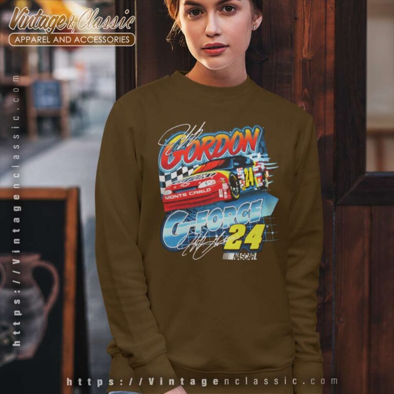 Vintage Jeff Gordon 24 Nascar Sweatshirt Vintage Jeff Gordon 24 Nascar Sweatshirt