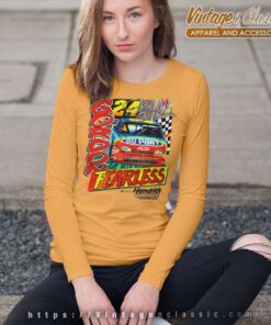 Vintage Jeff Gordon Fearless Dupont Nascar Long Sleeve Tee