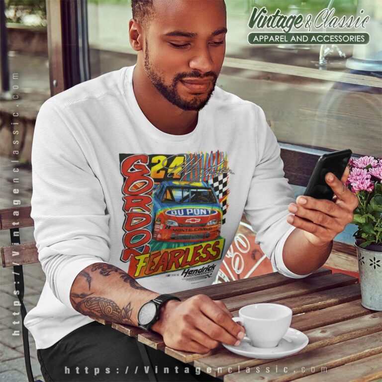 Vintage Jeff Gordon Fearless Dupont Nascar Sweatshirt Vintage Jeff Gordon Fearless Dupont Nascar Sweatshirt