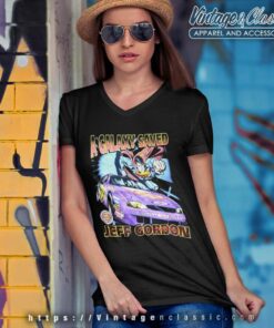 Vintage Jeff Gordon Nascar Superman V Neck TShirt