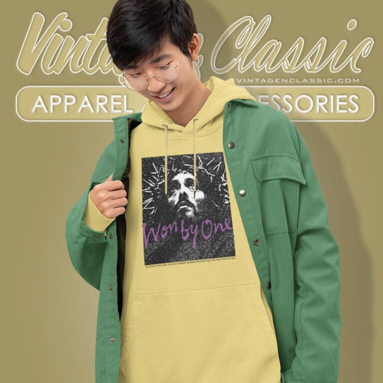 Vintage Jesus Won By One Living Epistles Hoodie Vintage Jesus Won By One Living Epistles Hoodie