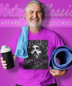 Vintage Jesus Won By One Living Epistles V Neck TShirt