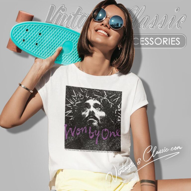 Vintage Jesus Won By One Living Epistles Women T Shirt Vintage Jesus Won By One Living Epistles Women T Shirt