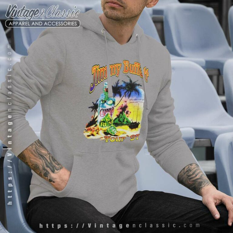 Vintage Jimmy Buffett 1997 Tour Hoodie Vintage Jimmy Buffett 1997 Tour Hoodie