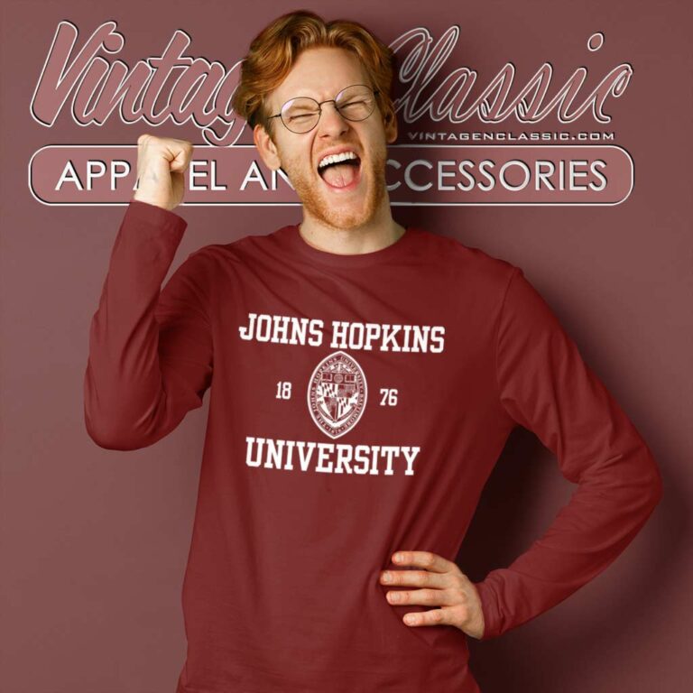 Vintage John Hopkins University Long Sleeve Tee Vintage John Hopkins University Long Sleeve Tee