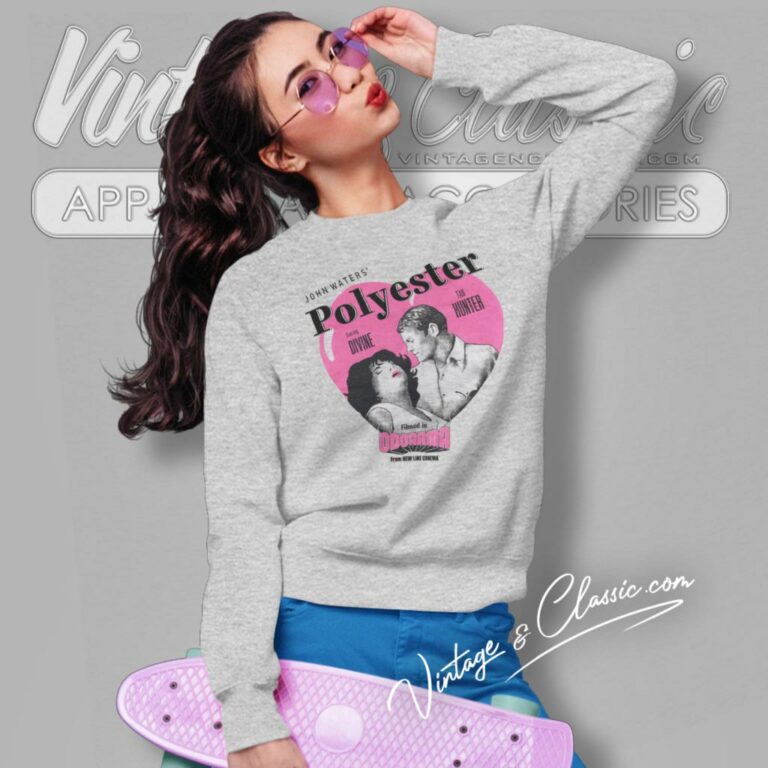 Vintage John Waters Polyester Film Sweatshirt Vintage John Waters Polyester Film Sweatshirt