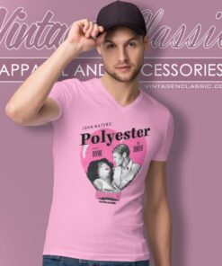 Vintage John Waters Polyester Film Shirt 5 Vintage John Waters Polyester Film V Neck TShirt