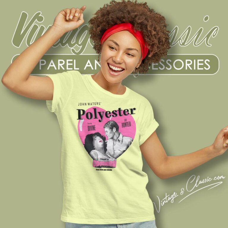 Vintage John Waters Polyester Film Women T Shirt Vintage John Waters Polyester Film Women T Shirt