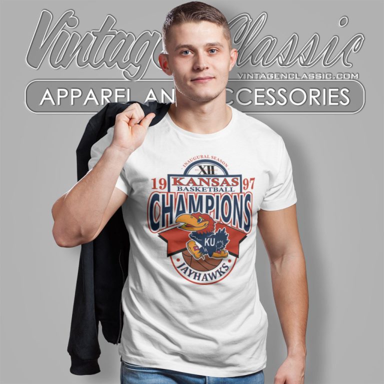 Vintage Kansas University Jayhawks Basketball Champions T Shirt Vintage Kansas University Jayhawks Basketball Champions T Shirt
