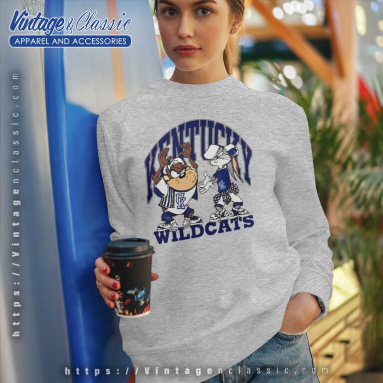 Vintage Kentucky Wildcats Looney Tunes Sweatshirt Vintage Kentucky Wildcats Looney Tunes Sweatshirt