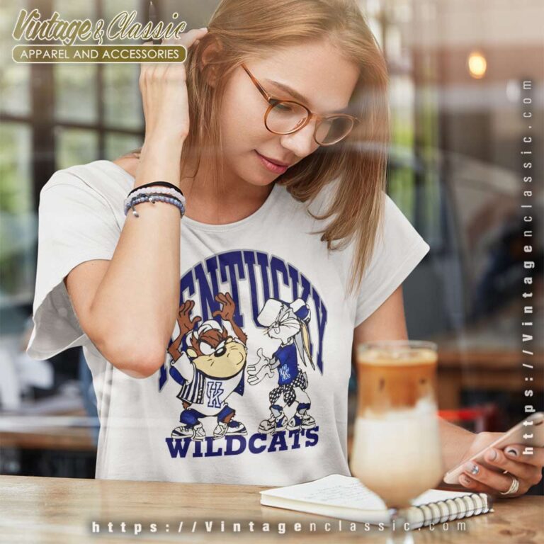 Vintage Kentucky Wildcats Looney Tunes Women TShirt Vintage Kentucky Wildcats Looney Tunes Women TShirt
