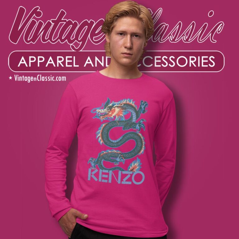 Vintage Kenzo Dragon Long Sleeve Tee Vintage Kenzo Dragon Long Sleeve Tee