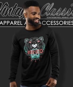 Vintage Kenzo Paris Classic Shirt 2 Vintage Kenzo Paris Classic Long Sleeve Tee