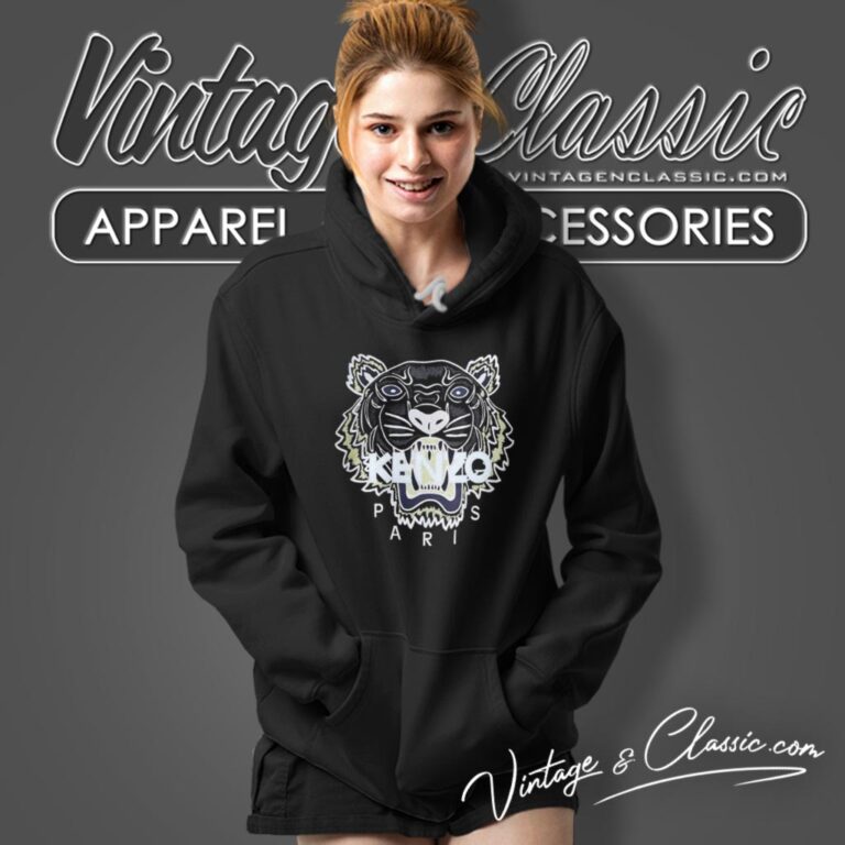 Vintage Kenzo Tiger Classic Logo Hoodie Vintage Kenzo Tiger Classic Logo Hoodie