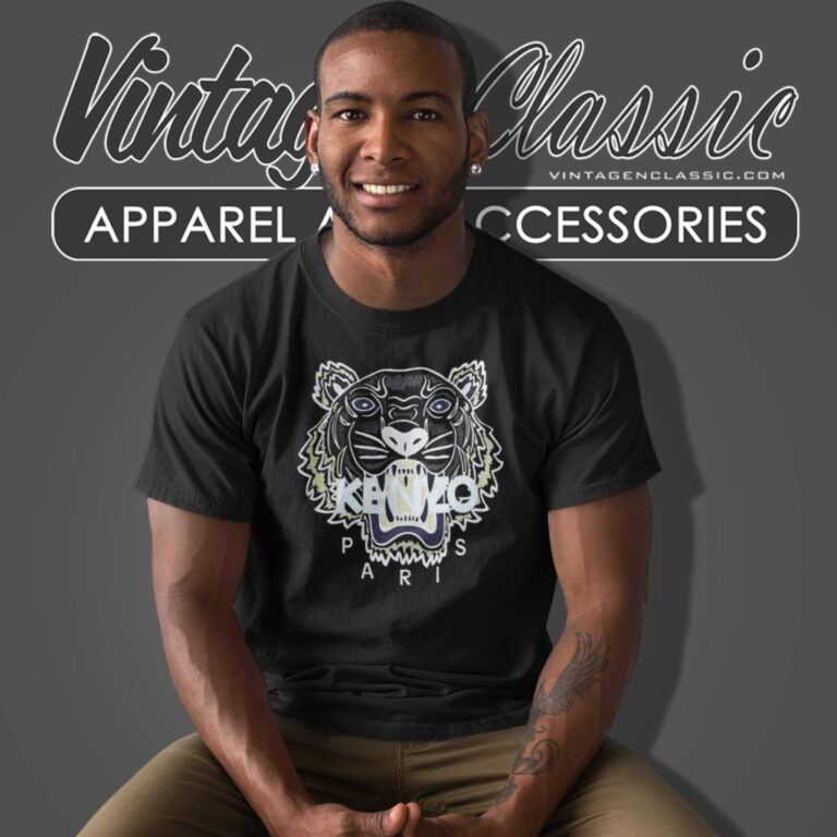 Vintage Kenzo Tiger Classic Logo T Shirt Vintage Kenzo Tiger Classic Logo T Shirt