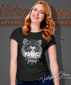 Vintage Kenzo Tiger Classic Logo Shirt 6 Vintage Kenzo Tiger Classic Logo Women T Shirt