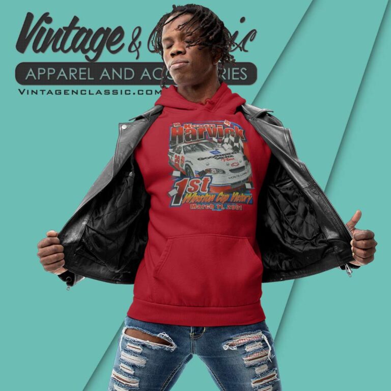 Vintage Kevin Harvick 1st Victory Hoodie Vintage Kevin Harvick 1st Victory Hoodie