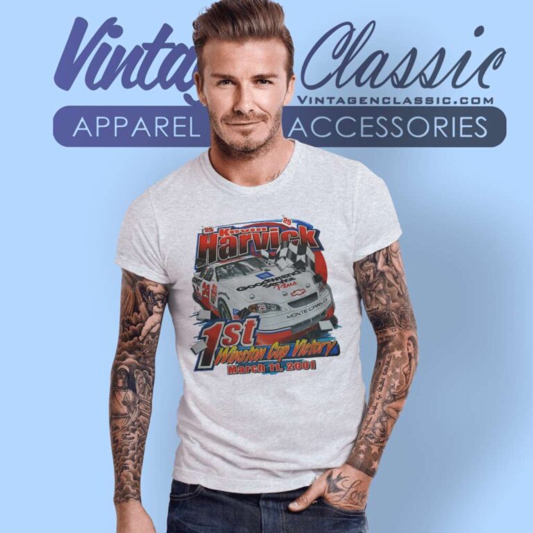 Vintage Kevin Harvick 1st Victory T Shirt Vintage Kevin Harvick 1st Victory T Shirt