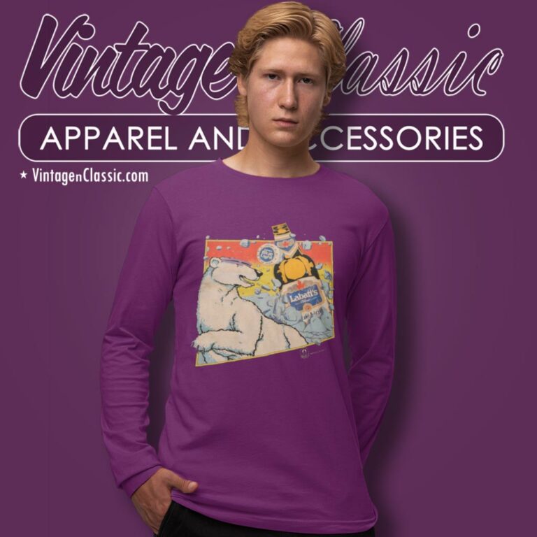 Vintage Labatt Beer Blue Light Long Sleeve Tee Vintage Labatt Beer Blue Light Long Sleeve Tee