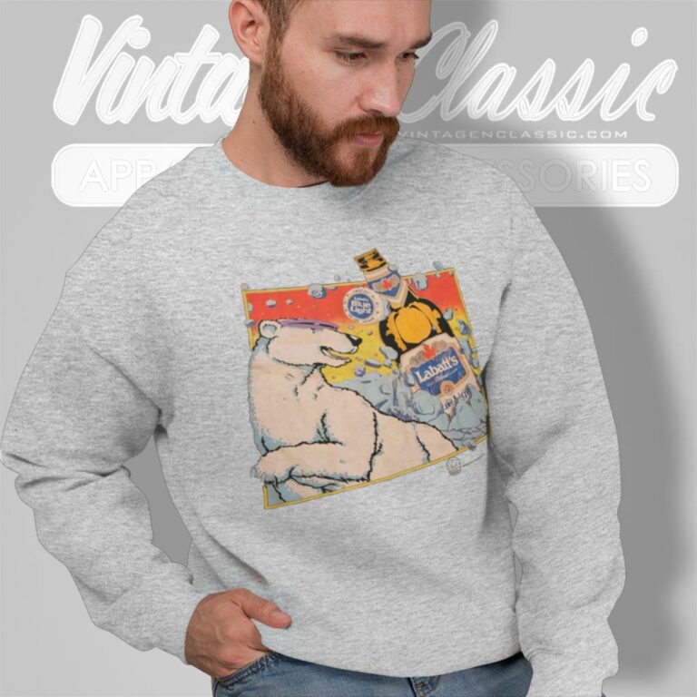 Vintage Labatt Beer Blue Light Sweatshirt Vintage Labatt Beer Blue Light Sweatshirt