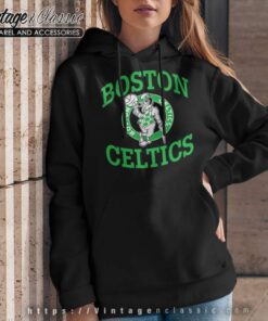 Vintage Larry Bird Boston Celtics Caricature Hoodie