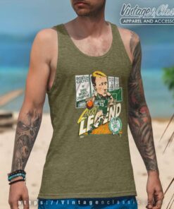Vintage Larry Bird Salem Boston Celtics Caricature Shirt 4 Vintage Larry Bird Salem Boston Celtics Caricature Tank Top Racerback