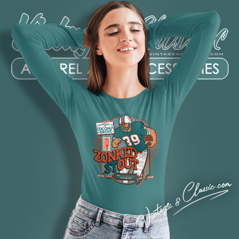 Vintage Larry Csonka Vintage Beer Label Style Long Sleeve Tee Vintage Larry Csonka Vintage Beer Label Style Long Sleeve Tee