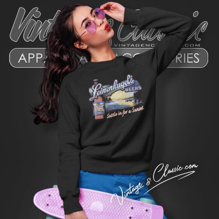 Vintage Leinenkugels Sunset Wheat Beers Sweatshirt Vintage Leinenkugels Sunset Wheat Beers Sweatshirt