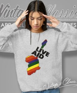 Vintage Live Aid Charity Concert This Shirt Saves Lives 6 Vintage Live Aid Charity Concert This Shirt Saves Lives Sweatshirt