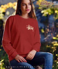 Vintage Logo Stussy Rooster Sweatshirt