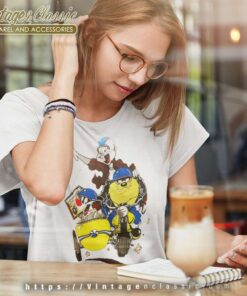 Vintage Looney Tunes Motorcycle Women TShirt