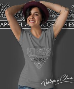 Vintage Los Angeles Kings 1980s Hockey V Neck TShirt