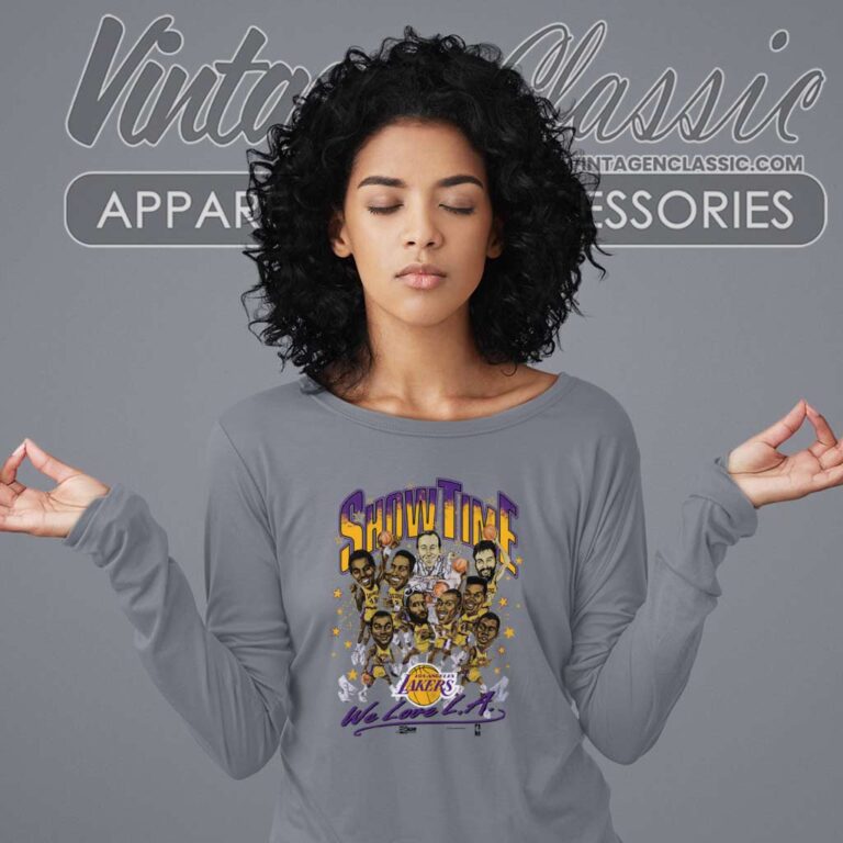 Vintage Los Angeles Lakers Showtime Sweatshirt Vintage Los Angeles Lakers Showtime Sweatshirt