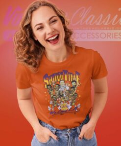 Vintage Los Angeles Lakers Showtime Women TShirt