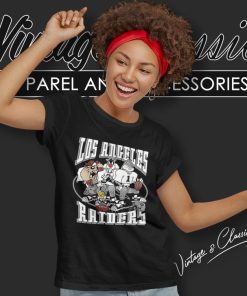 Vintage Los Angeles Raiders Looney Tunes Women T Shirt