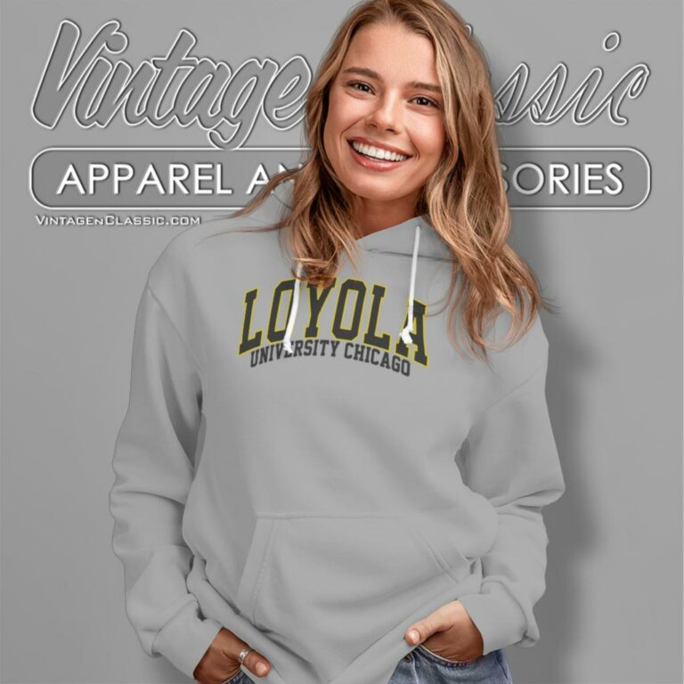 Vintage Loyola University Chicago Hoodie Vintage Loyola University Chicago Hoodie