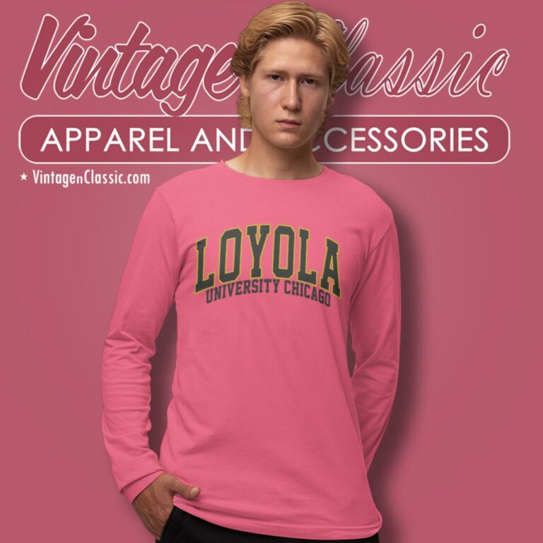 Vintage Loyola University Chicago Long Sleeve Tee Vintage Loyola University Chicago Long Sleeve Tee