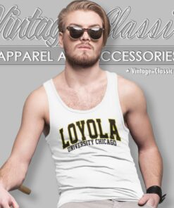 Vintage Loyola University Chicago Tank Top Racerback