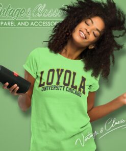 Vintage Loyola University Chicago Women T Shirt